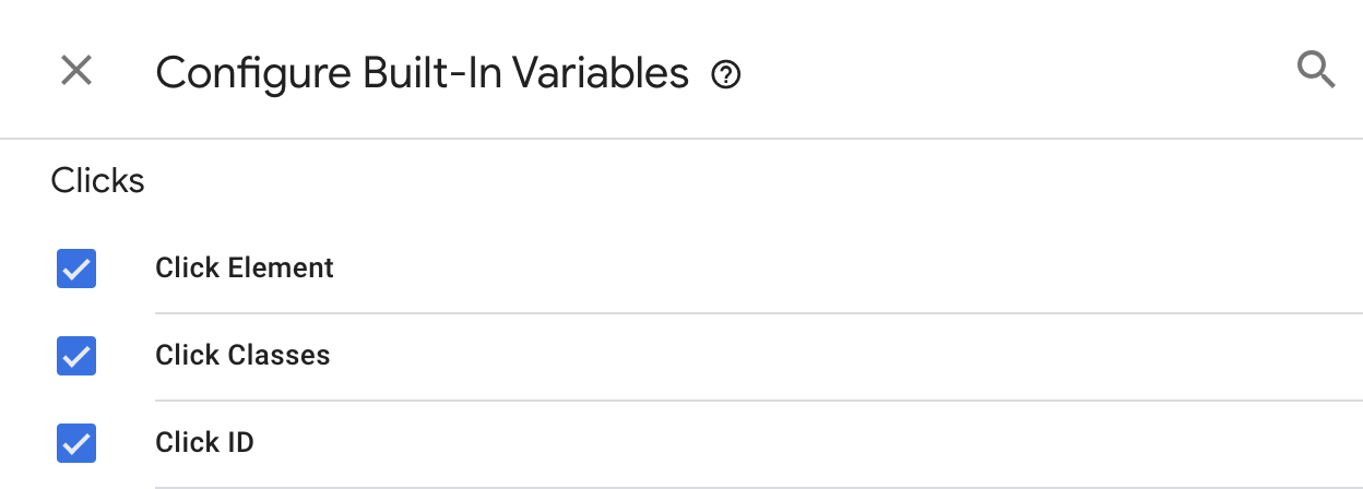 Built-In Variables